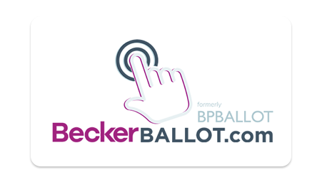 BeckerBALLOT logo in card