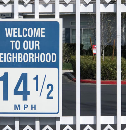 HOA Can Penalize Speeding