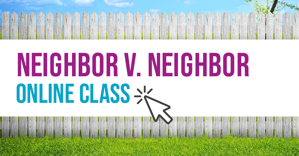 CLASS---Neighbor-v.Neighbor